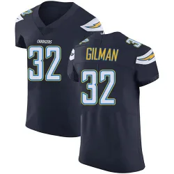 Men's Alohi Gilman Los Angeles Chargers No.32 Elite Team Color Vapor Untouchable Jersey - Navy Blue