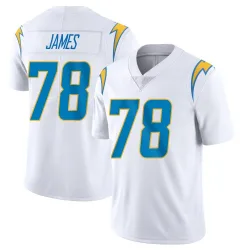 Men's Andre James Los Angeles Chargers No.78 Limited Vapor Untouchable Jersey - White