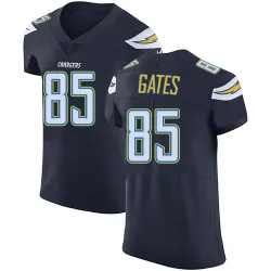 Men's Antonio Gates Los Angeles Chargers No.85 Elite Team Color Vapor Untouchable Jersey - Navy Blue