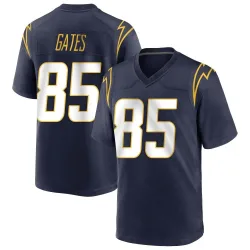 Men's Antonio Gates Los Angeles Chargers No.85 Game Team Color Jersey - Navy