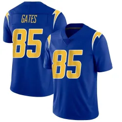 Men's Antonio Gates Los Angeles Chargers No.85 Limited 2nd Alternate Vapor Jersey - Royal