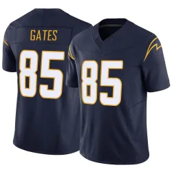 Men's Antonio Gates Los Angeles Chargers No.85 Limited Vapor F.U.S.E. Jersey - Navy