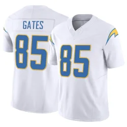 Men's Antonio Gates Los Angeles Chargers No.85 Limited Vapor F.U.S.E. Jersey - White