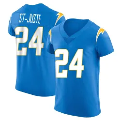 Men's Benjamin St-Juste Los Angeles Chargers No.24 Elite Alternate Vapor Untouchable Jersey - Blue