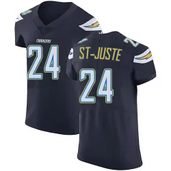 Men's Benjamin St-Juste Los Angeles Chargers No.24 Elite Team Color Vapor Untouchable Jersey - Navy Blue