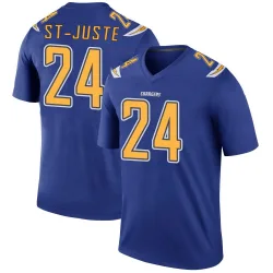 Men's Benjamin St-Juste Los Angeles Chargers No.24 Legend Color Rush Jersey - Royal