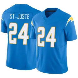 Men's Benjamin St-Juste Los Angeles Chargers No.24 Limited Powder Vapor F.U.S.E. Jersey - Blue