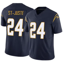 Men's Benjamin St-Juste Los Angeles Chargers No.24 Limited Vapor F.U.S.E. Jersey - Navy