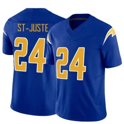Men's Benjamin St-Juste Los Angeles Chargers No.24 Limited Vapor F.U.S.E. Jersey - Royal