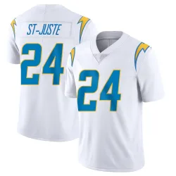 Men's Benjamin St-Juste Los Angeles Chargers No.24 Limited Vapor Untouchable Jersey - White