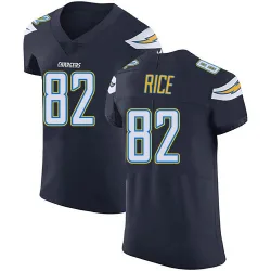 Men's Brenden Rice Los Angeles Chargers No.82 Elite Team Color Vapor Untouchable Jersey - Navy Blue