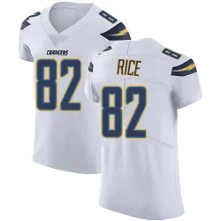 Men's Brenden Rice Los Angeles Chargers No.82 Elite Vapor Untouchable Jersey - White