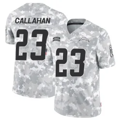 Men's Bryce Callahan Los Angeles Chargers No.23 Limited 2024 Salute to Service Jersey - Arctic Camo