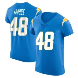 Men's Bud Dupree Los Angeles Chargers No.48 Elite Alternate Vapor Untouchable Jersey - Blue