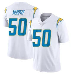 Men's Caleb Murphy Los Angeles Chargers No.50 Limited Vapor Untouchable Jersey - White