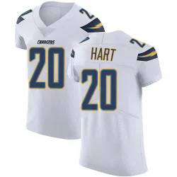 Men's Cam Hart Los Angeles Chargers No.20 Elite Vapor Untouchable Jersey - White