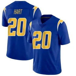 Men's Cam Hart Los Angeles Chargers No.20 Limited 2nd Alternate Vapor Jersey - Royal