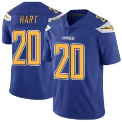 Men's Cam Hart Los Angeles Chargers No.20 Limited Color Rush Vapor Untouchable Jersey - Royal