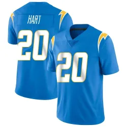Men's Cam Hart Los Angeles Chargers No.20 Limited Powder Vapor Untouchable Alternate Jersey - Blue