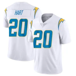 Men's Cam Hart Los Angeles Chargers No.20 Limited Vapor Untouchable Jersey - White