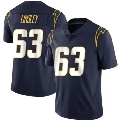 Men's Corey Linsley Los Angeles Chargers No.63 Limited Team Color Vapor Untouchable Jersey - Navy