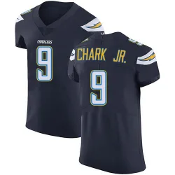 Men's DJ Chark Jr. Los Angeles Chargers No.9 Elite Team Color Vapor Untouchable Jersey - Navy Blue