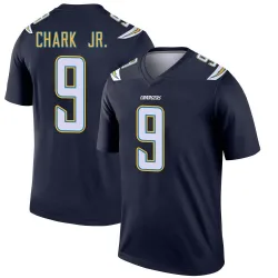 Men's DJ Chark Jr. Los Angeles Chargers No.9 Legend Jersey - Navy