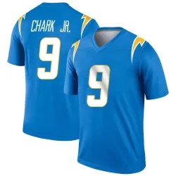 Men's DJ Chark Jr. Los Angeles Chargers No.9 Legend Powder Jersey - Blue