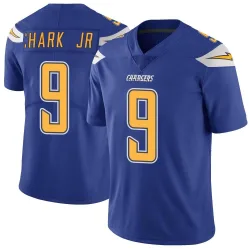 Men's DJ Chark Jr. Los Angeles Chargers No.9 Limited Color Rush Vapor Untouchable Jersey - Royal