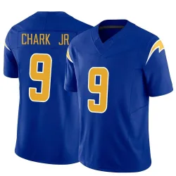 Men's DJ Chark Jr. Los Angeles Chargers No.9 Limited Vapor F.U.S.E. Jersey - Royal