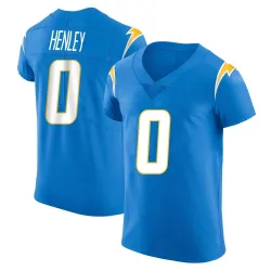 Men's Daiyan Henley Los Angeles Chargers No.0 Elite Alternate Vapor Untouchable Jersey - Blue