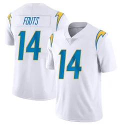 Men's Dan Fouts Los Angeles Chargers No.14 Limited Vapor Untouchable Jersey - White