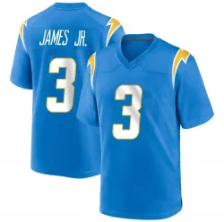 Men's Derwin James Jr. Los Angeles Chargers No.3 Game Powder Alternate Jersey - Blue