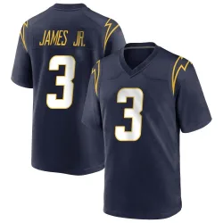 Men's Derwin James Jr. Los Angeles Chargers No.3 Game Team Color Jersey - Navy