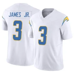 Men's Derwin James Jr. Los Angeles Chargers No.3 Limited Vapor F.U.S.E. Jersey - White