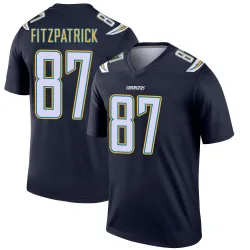 Men's Dez Fitzpatrick Los Angeles Chargers No.87 Legend Jersey - Navy