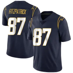 Men's Dez Fitzpatrick Los Angeles Chargers No.87 Limited Team Color Vapor Untouchable Jersey - Navy