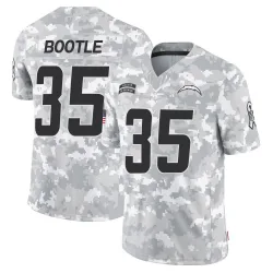 Men's Dicaprio Bootle Los Angeles Chargers No.35 Limited 2024 Salute to Service Jersey - Arctic Camo
