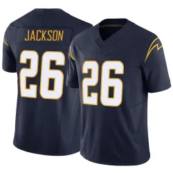 Men's Donte Jackson Los Angeles Chargers No.26 Limited Vapor F.U.S.E. Jersey - Navy