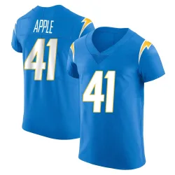 Men's Eli Apple Los Angeles Chargers No.41 Elite Alternate Vapor Untouchable Jersey - Blue