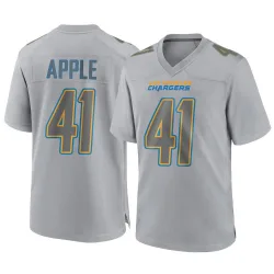 Men's Eli Apple Los Angeles Chargers No.41 Game Atmosphere Fashion Jersey - Gray