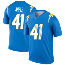 Men's Eli Apple Los Angeles Chargers No.41 Legend Powder Jersey - Blue