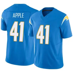 Men's Eli Apple Los Angeles Chargers No.41 Limited Powder Vapor F.U.S.E. Jersey - Blue