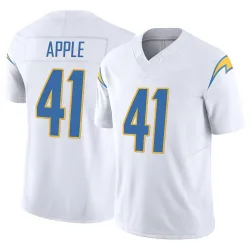 Men's Eli Apple Los Angeles Chargers No.41 Limited Vapor F.U.S.E. Jersey - White