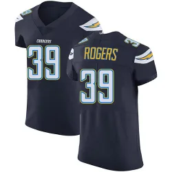 Men's Eric Rogers Los Angeles Chargers No.39 Elite Team Color Vapor Untouchable Jersey - Navy Blue