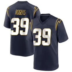 Men's Eric Rogers Los Angeles Chargers No.39 Game Team Color Jersey - Navy