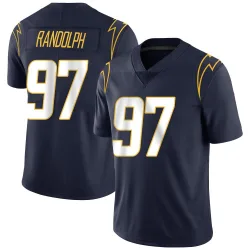 Men's Garmon Randolph Los Angeles Chargers No.97 Limited Team Color Vapor Untouchable Jersey - Navy