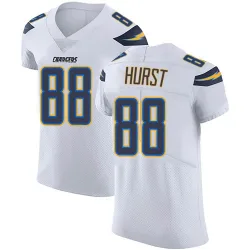 Men's Hayden Hurst Los Angeles Chargers No.88 Elite Vapor Untouchable Jersey - White