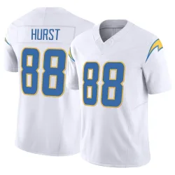 Men's Hayden Hurst Los Angeles Chargers No.88 Limited Vapor F.U.S.E. Jersey - White