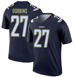 Men's J.K. Dobbins Los Angeles Chargers No.27 Legend Jersey - Navy